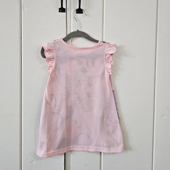 Disney Toddler Girl Minnie Mouse and Daisy Duck Sleeveless Nightgown 2T - Picture 4 of 4